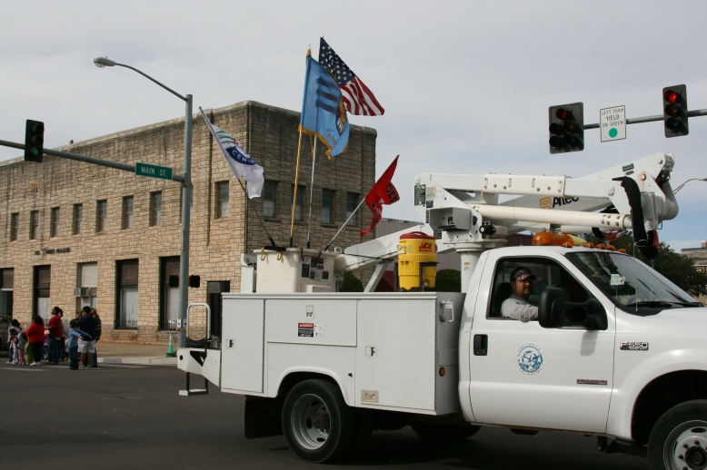 City of Frederick, OK truck Bud and Temple